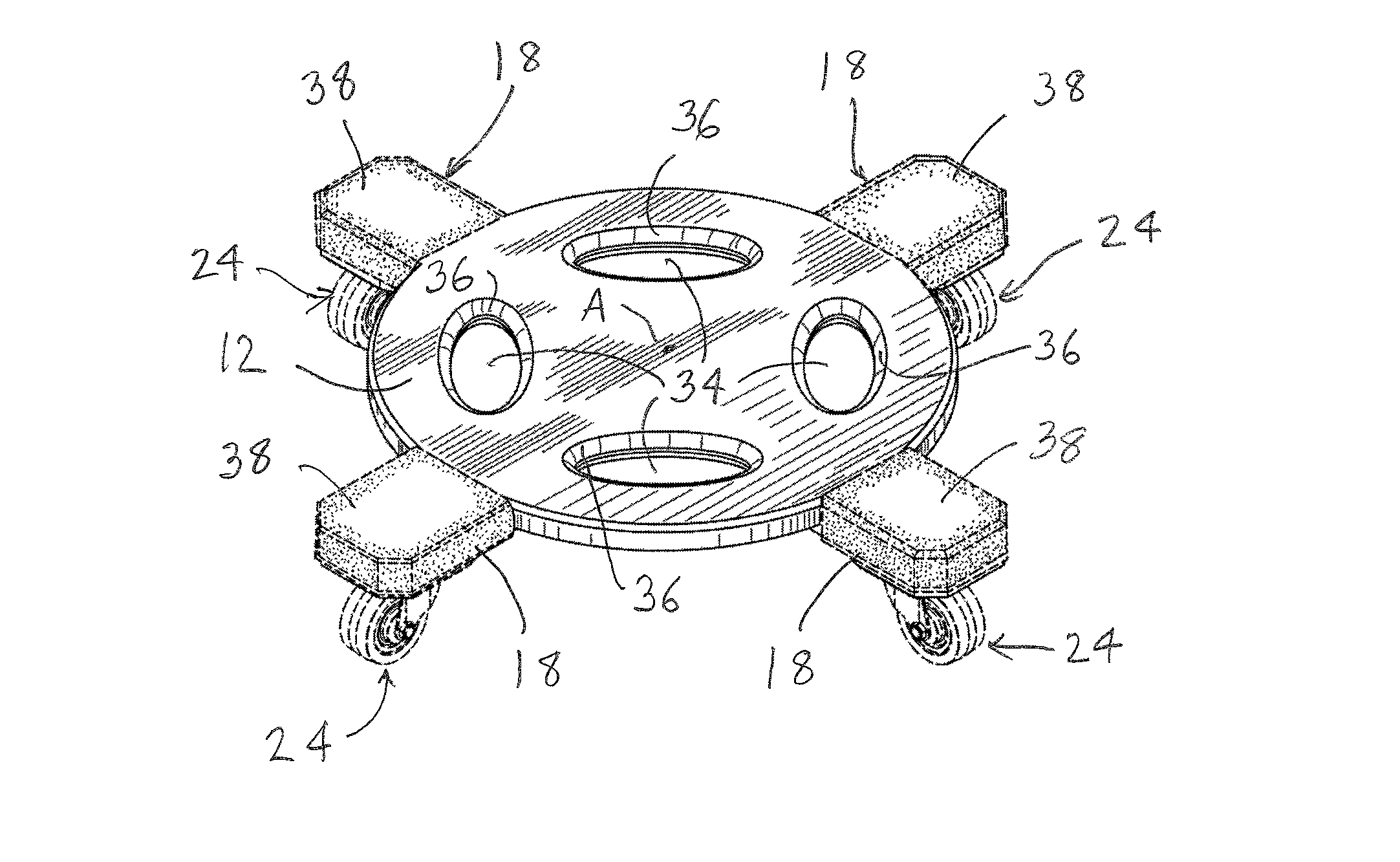 Stackable dolly