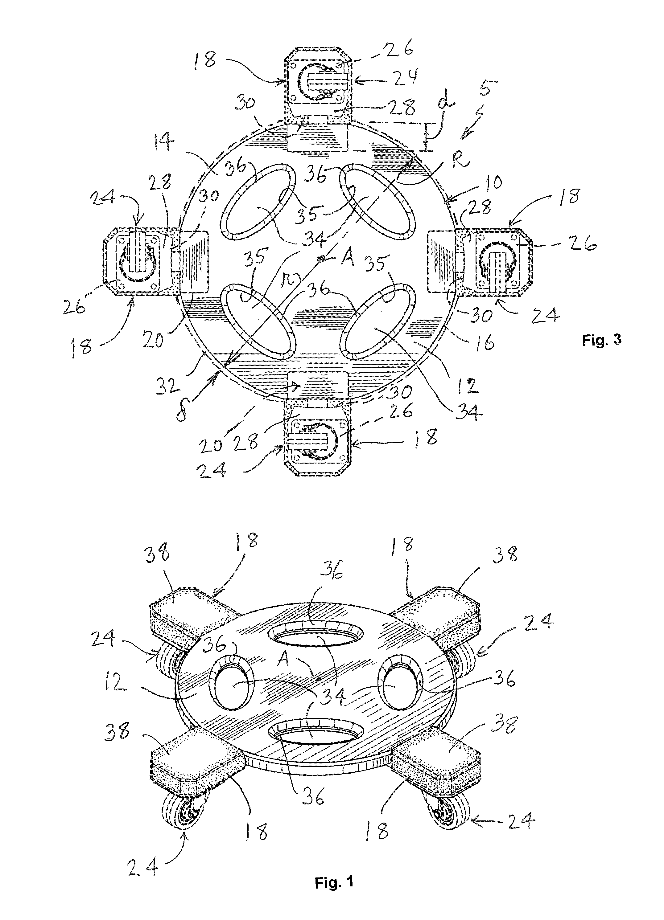 Stackable dolly