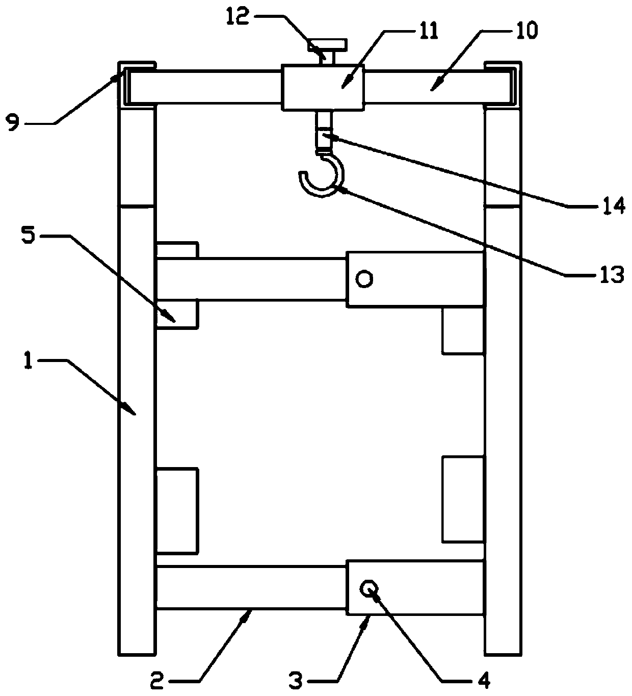 Building prefabricated part mold with replaceable locking