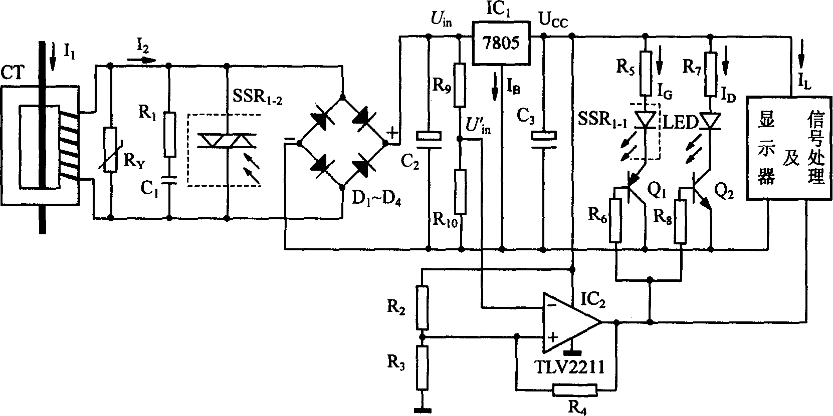 Current measuring method