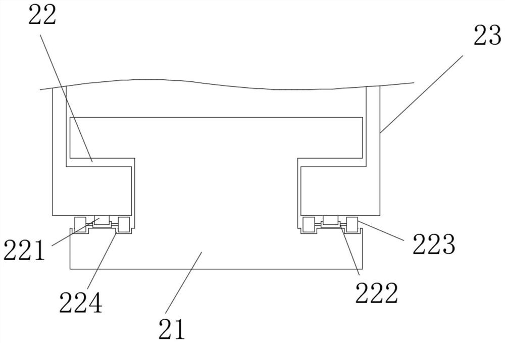 Swing type temperature measuring device of rapid hardening furnace for rare earth hydrogen storage alloy vacuum induction melting