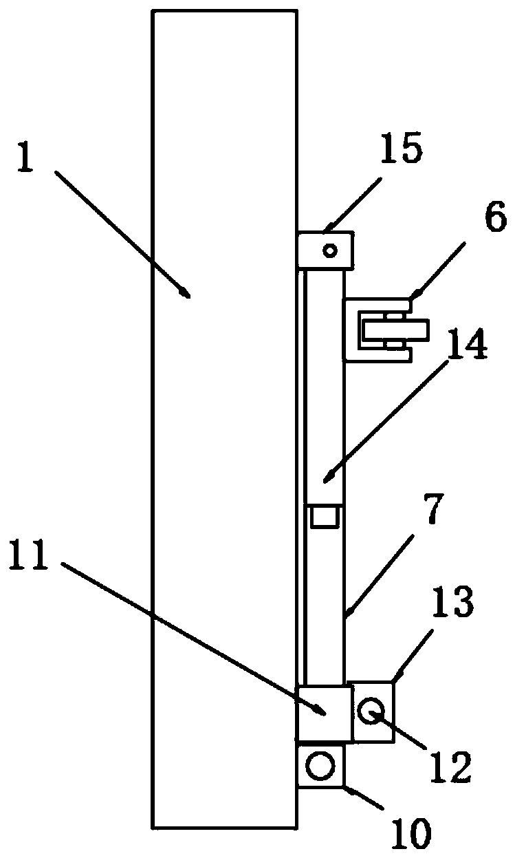 Forklift rollover preventing device