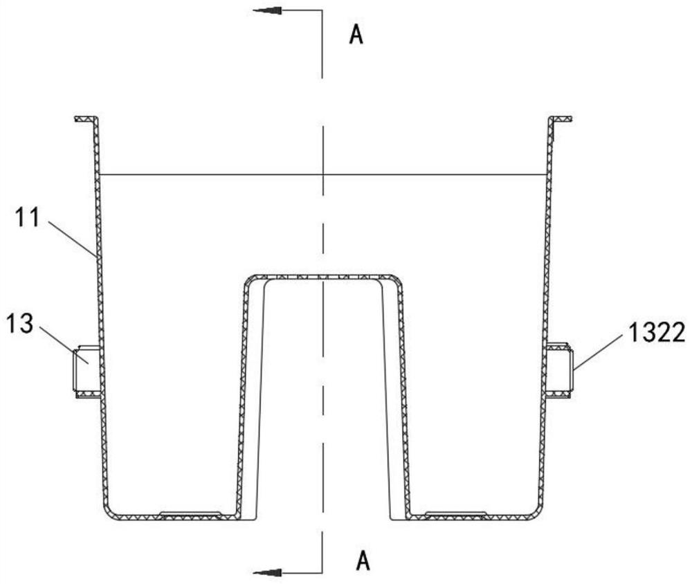 Refrigerator drawer and refrigerator with same