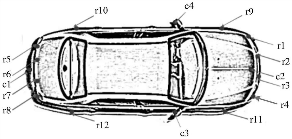 Vehicle and automatic parking method, system