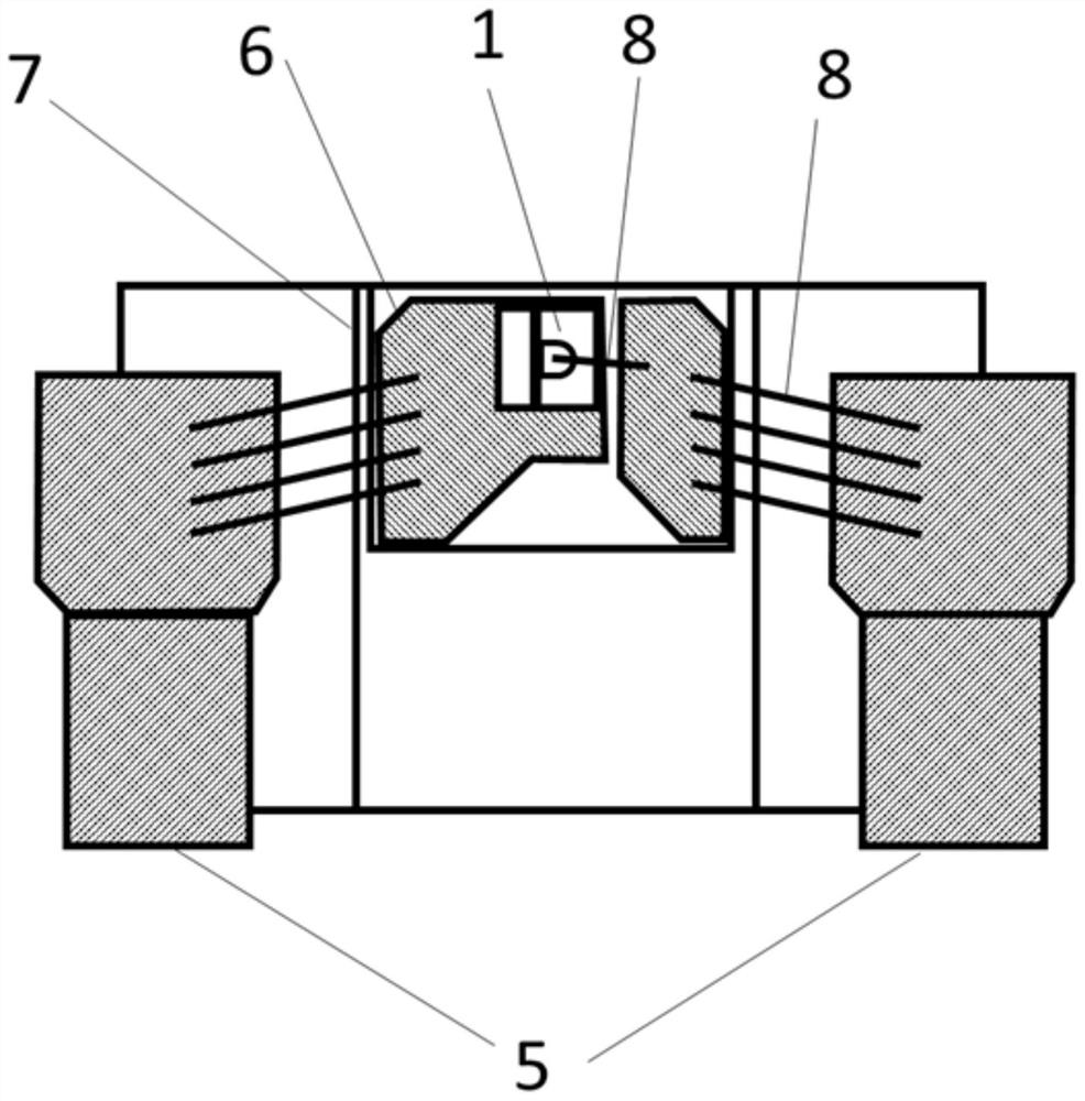 Semiconductor laser chip assembly for high-speed optical signal transmission