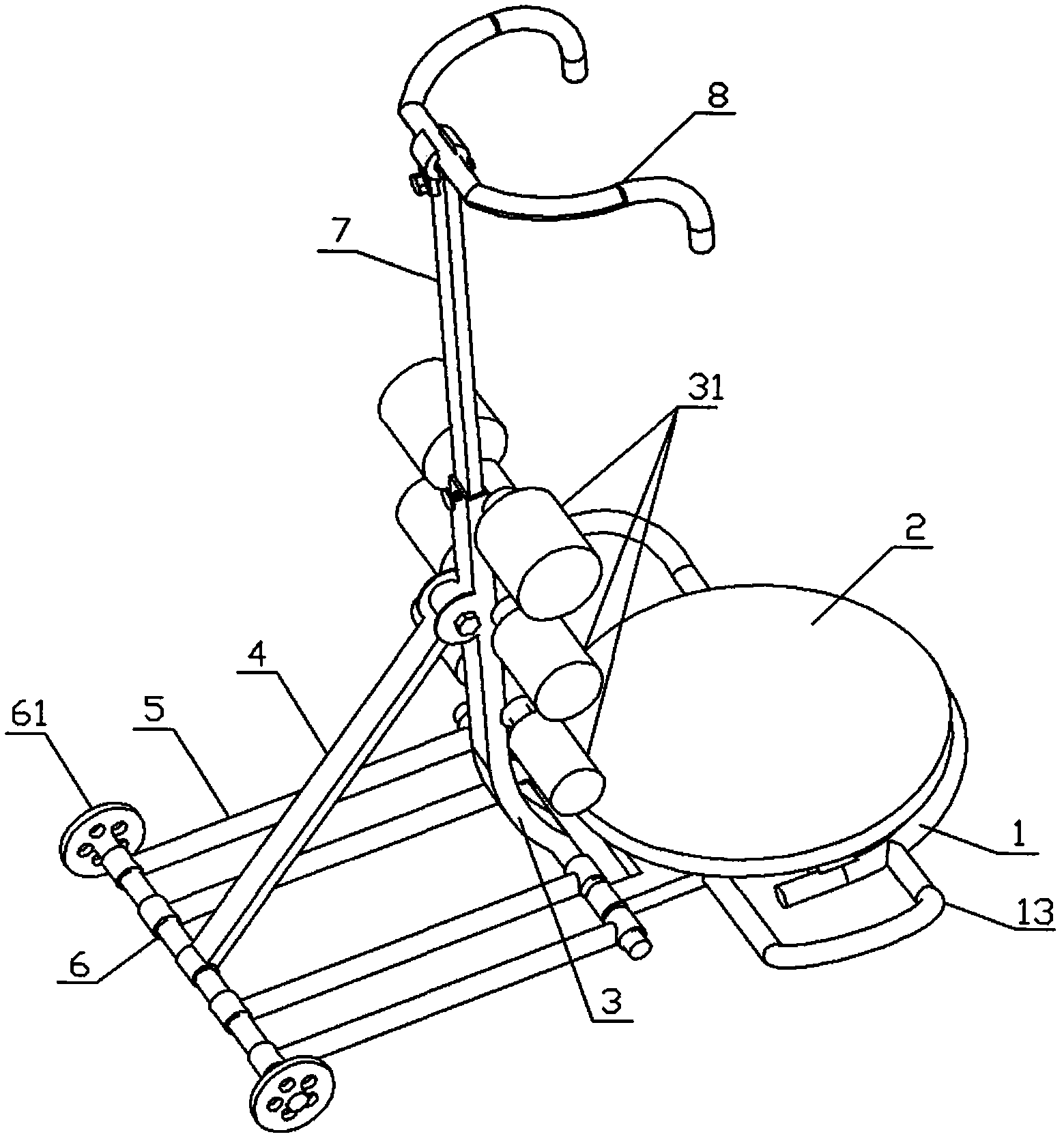 Multifunctional fitness equipment