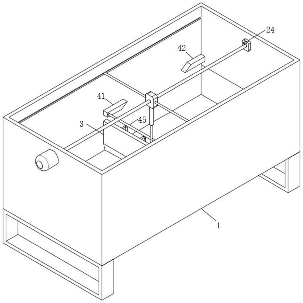 Sludge cleaning device for hydraulic engineering construction