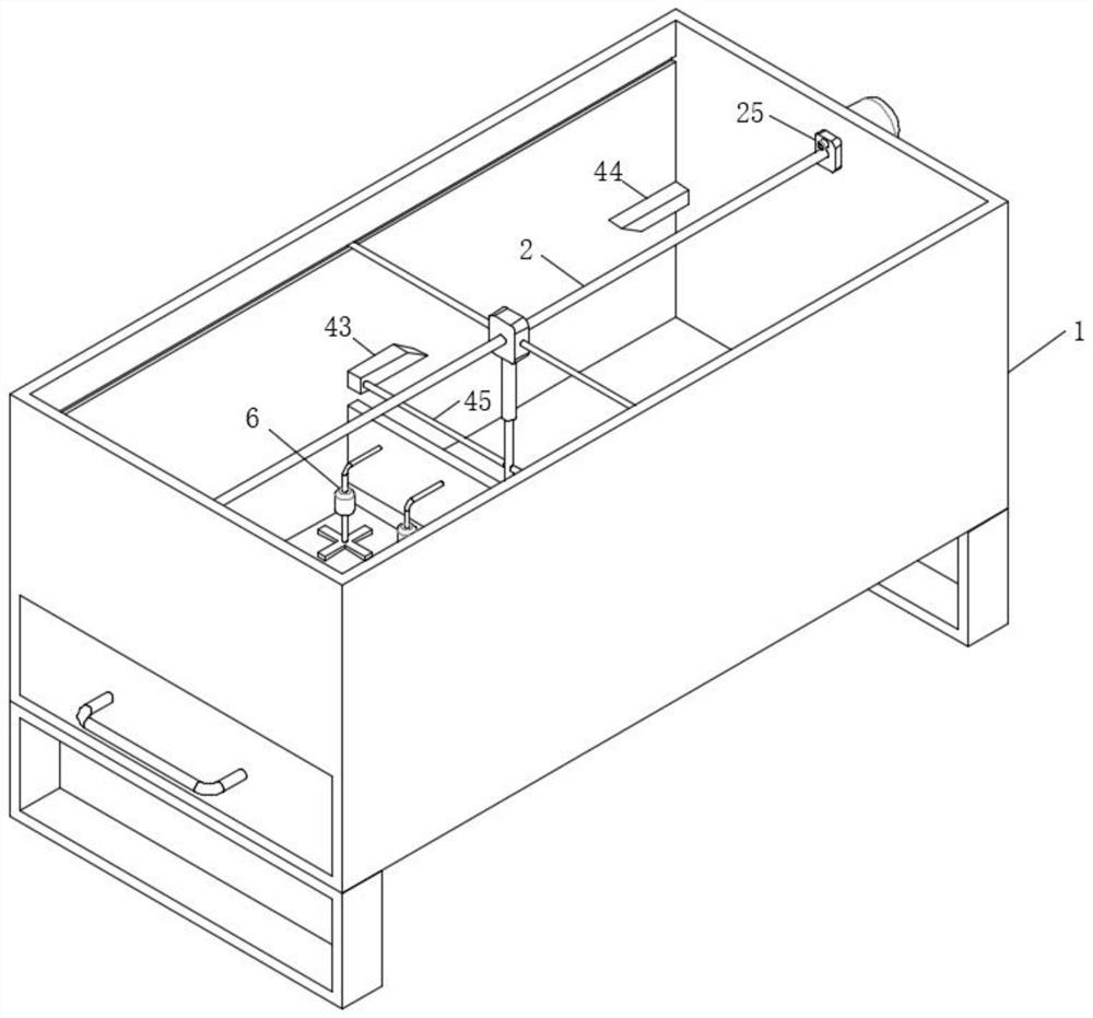 Sludge cleaning device for hydraulic engineering construction