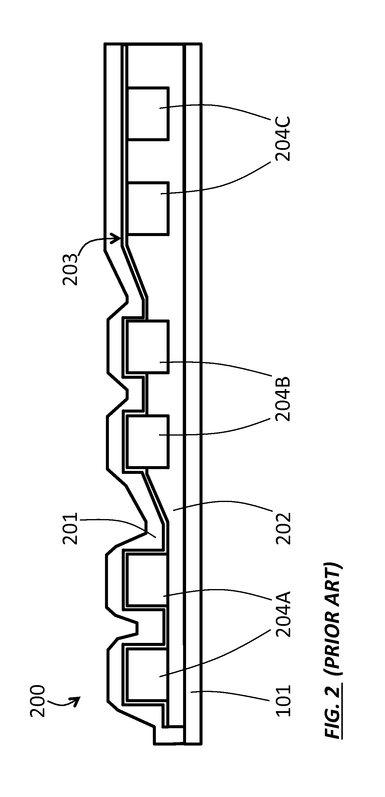 Local seal for encapsulation of electro-optical element on a flexible substrate