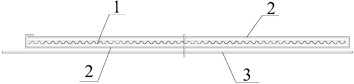 Lithium ion battery negative electrode piece packaged integrally by using diaphragm paper through coating and hot melting