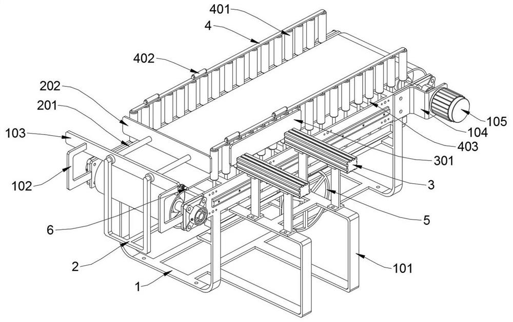 Waterproof roll film packaging equipment with film roll positioning mechanism