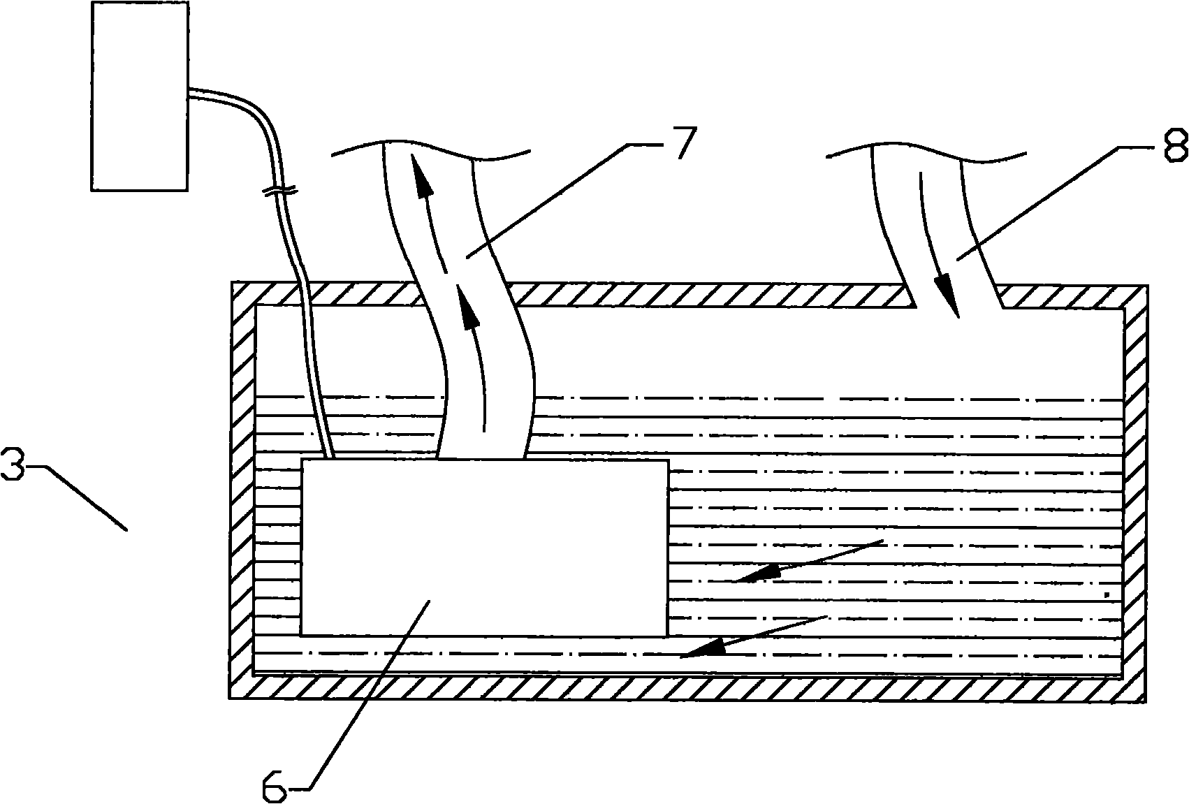 Leaf vegetable planting system based on soilless culture