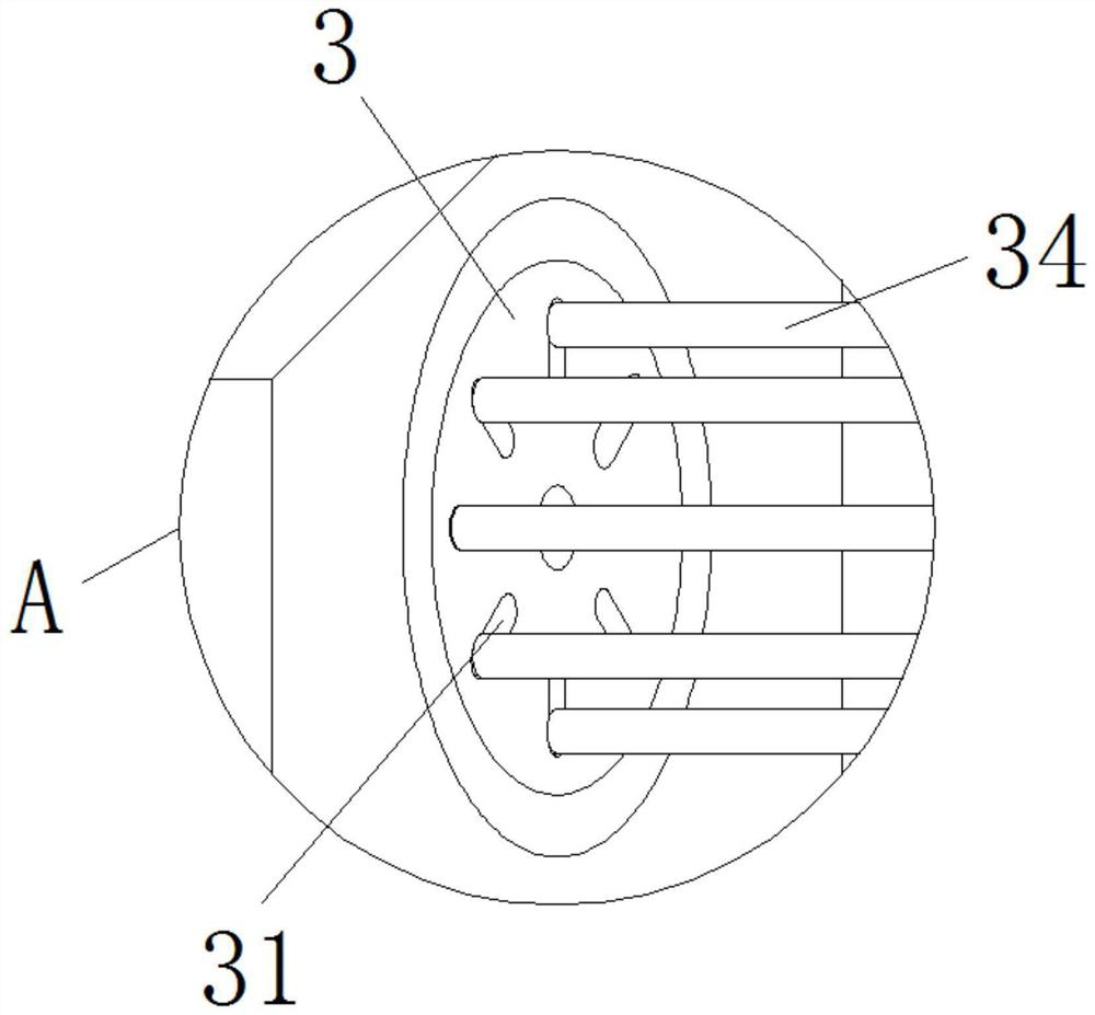 Thin-wall veneer reeling machine with adjustable roll shaft diameter