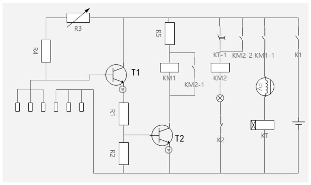 Intelligent photovoltaic irrigation system capable of preventing false pulling of dry and wet probe