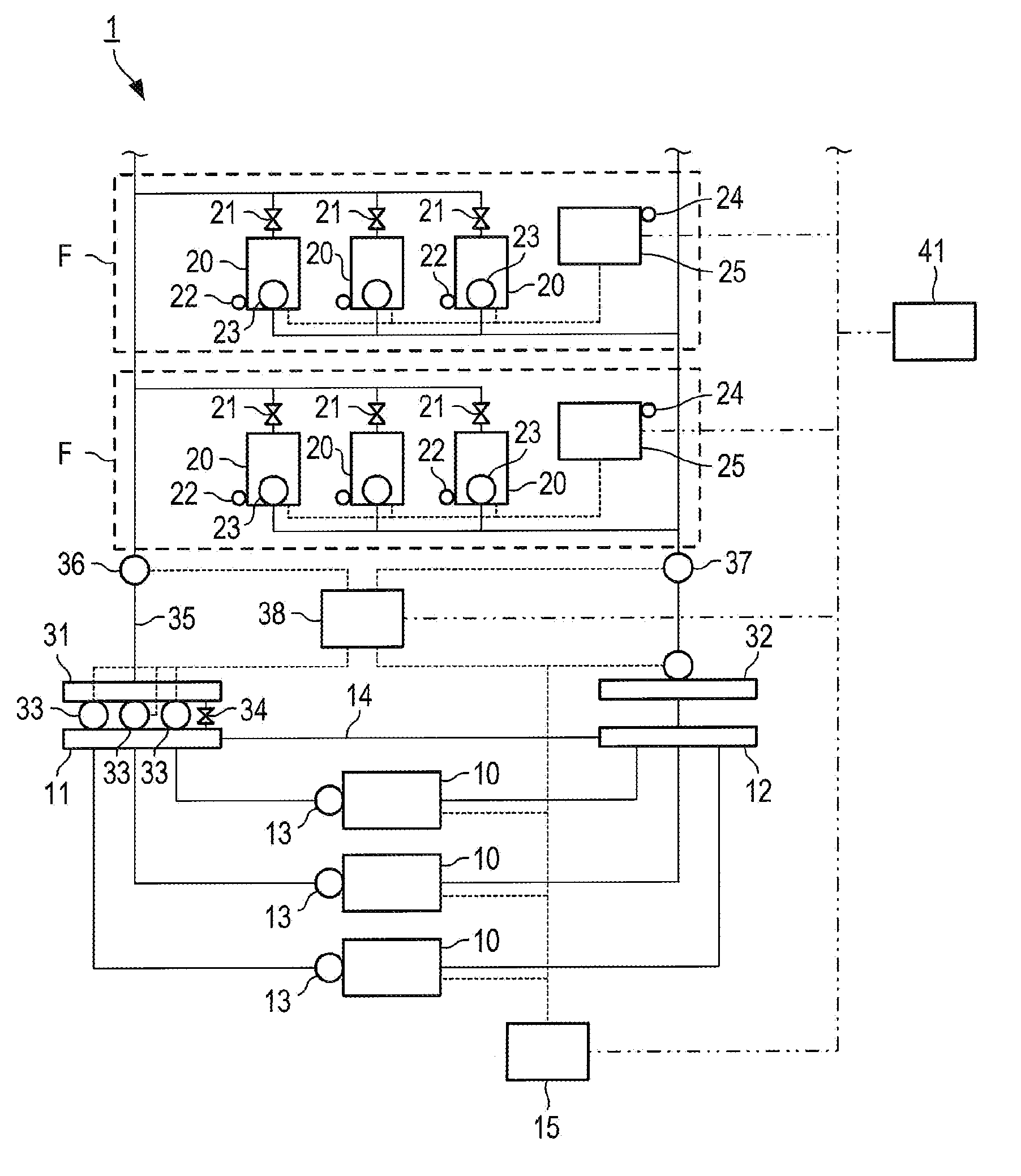 Cold water circulation system