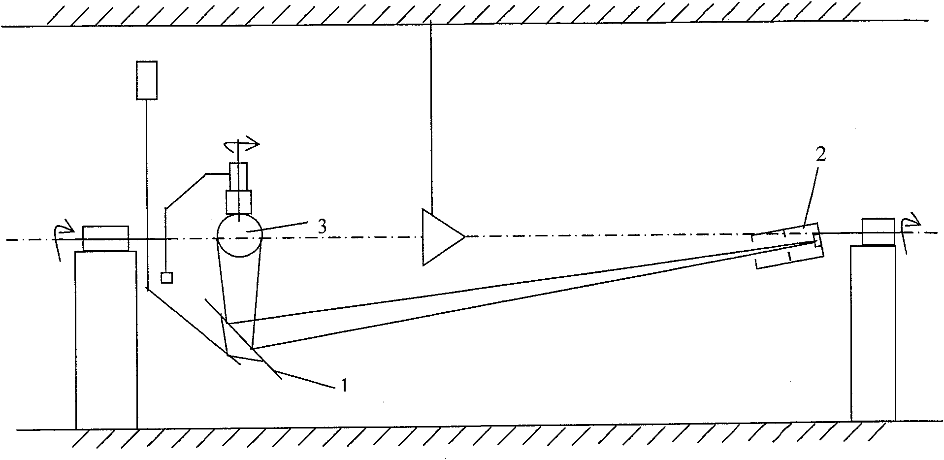 Distribution photometer with tracing reflectors