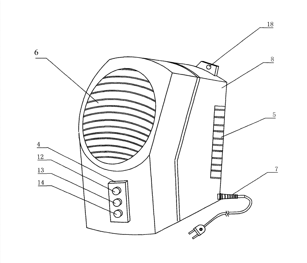 Submarine low temperature plasma air sterilization purifier