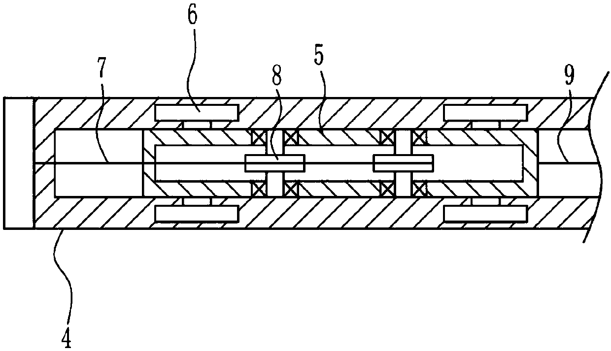 Different-depth water sampling device for treating industrial wastewater