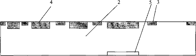 Manufacturing method of monolithic integrated pressure sensor