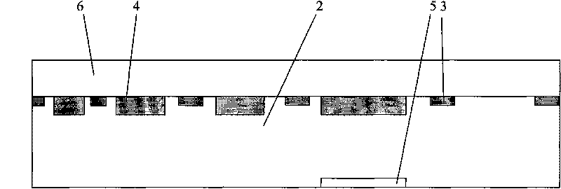 Manufacturing method of monolithic integrated pressure sensor