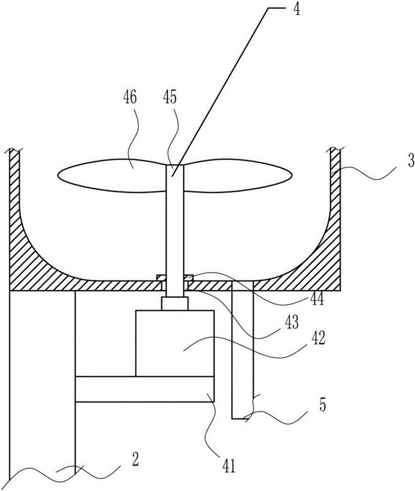 Milk powder brewing device for paediatric department