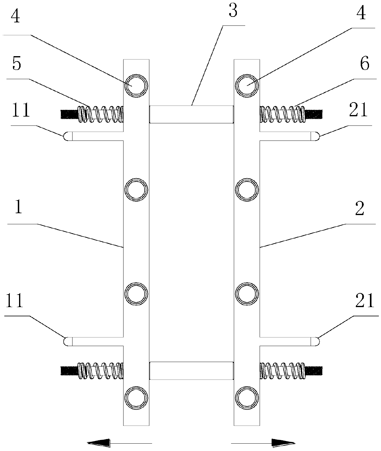 Novel demolding frame