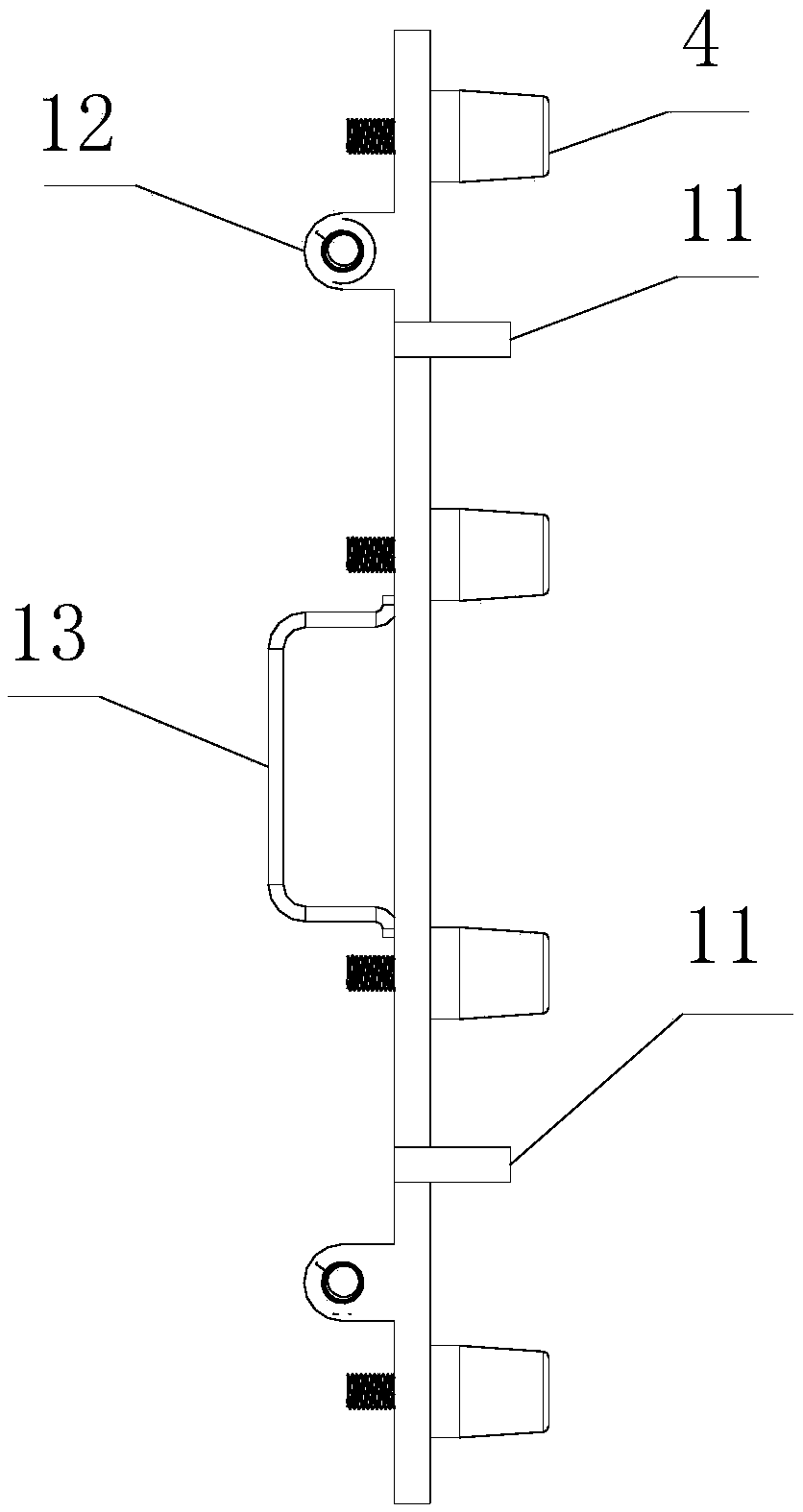 Novel demolding frame