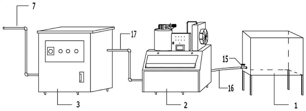 Movable spray cooling device and method for reducing near-field accumulated heat of tunnel face