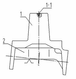 Machining method of automotive non-driven vehicle-bridge steering knuckle