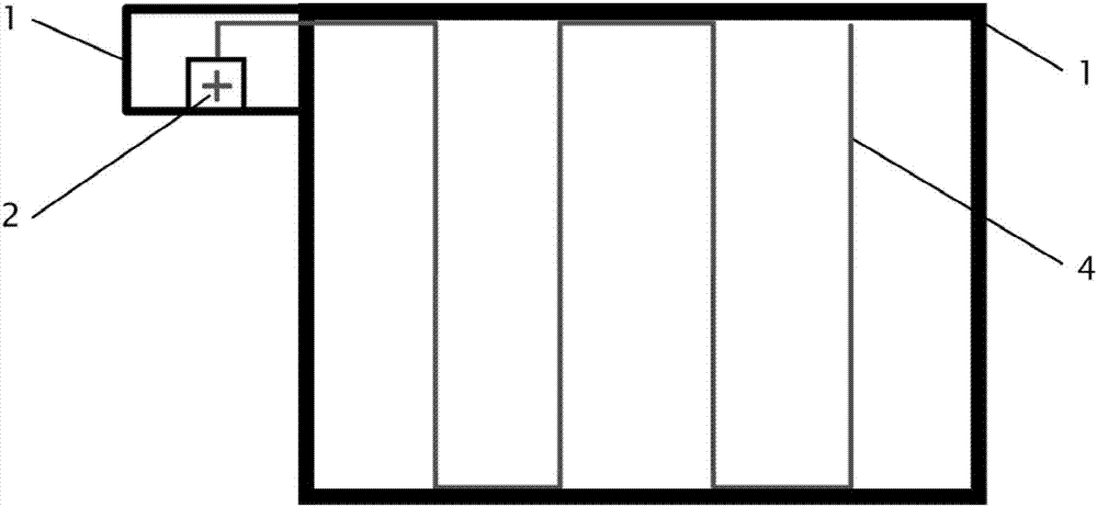 Air filtering device based on rough effect filter screen