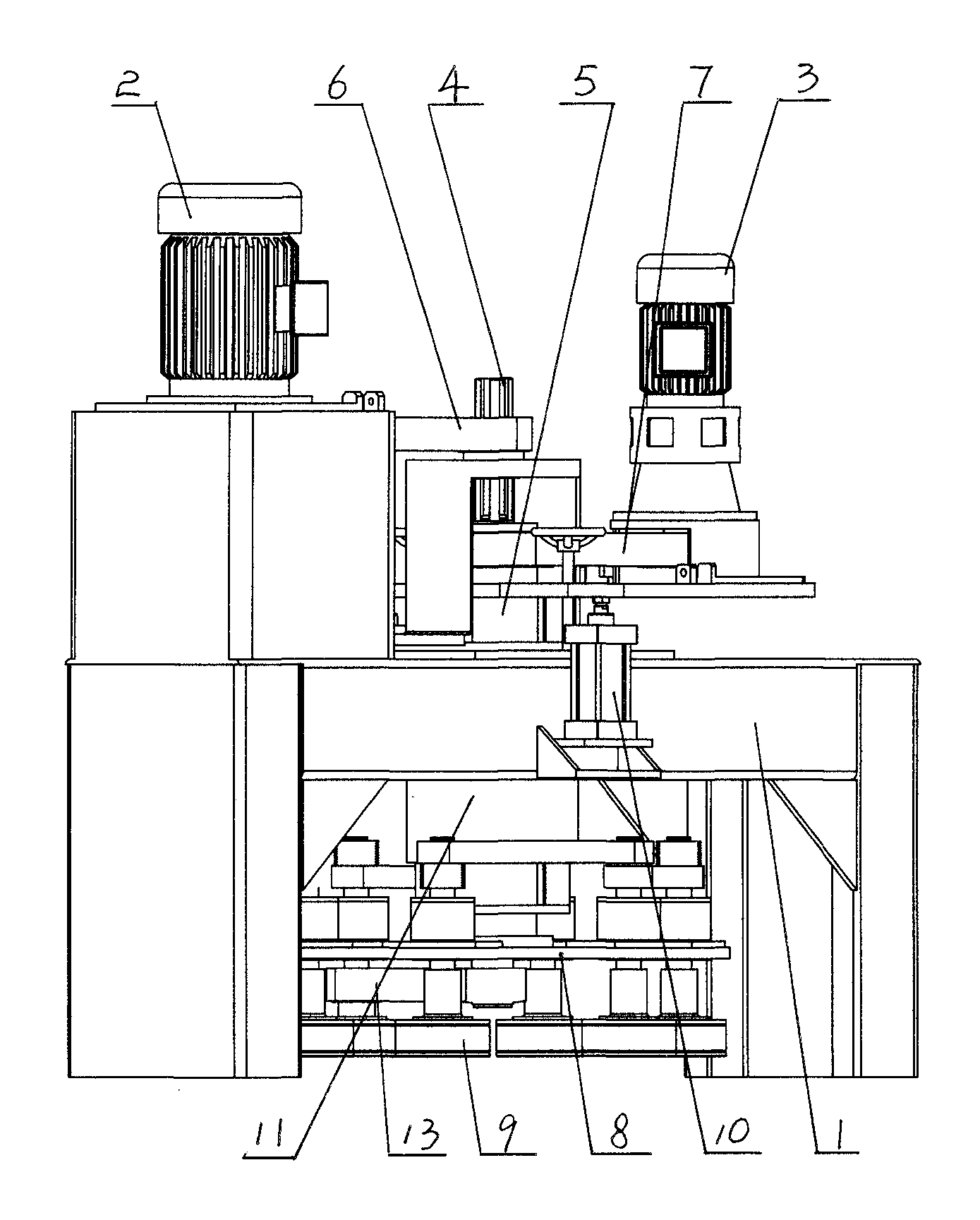 Antifouling polishing device for ceramic equipment