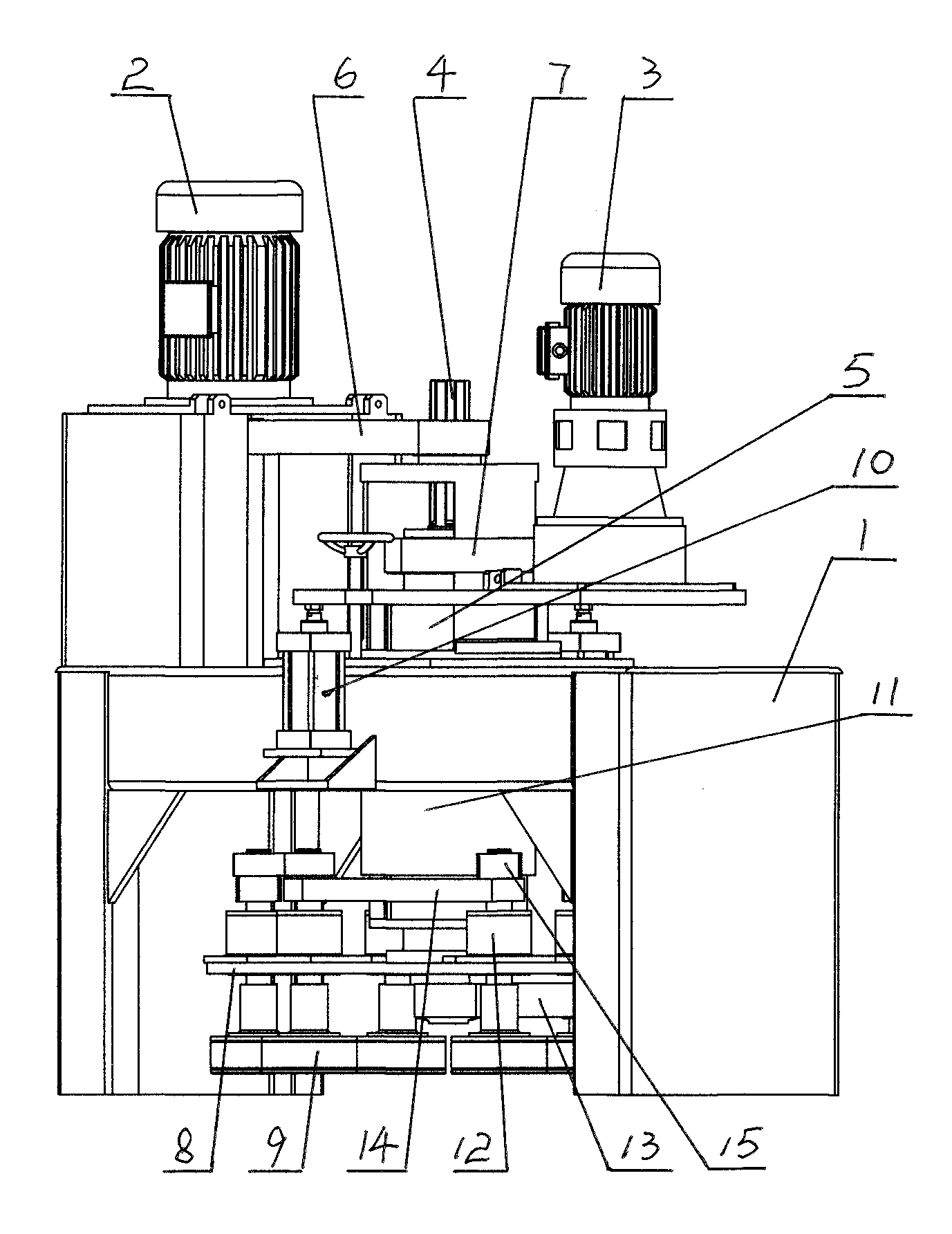 Antifouling polishing device for ceramic equipment