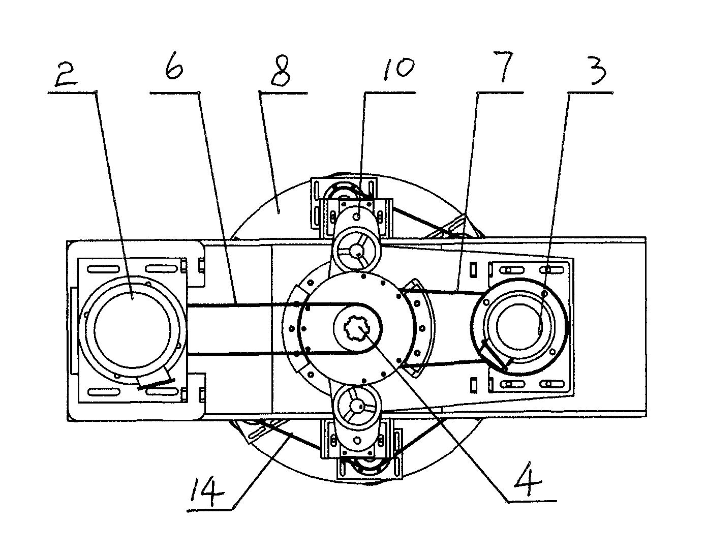 Antifouling polishing device for ceramic equipment