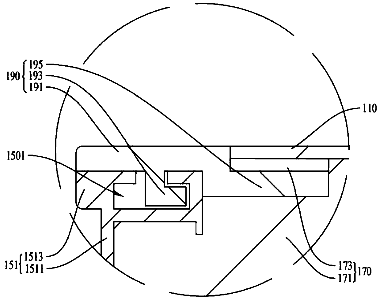 Heat insulating plate assembly and heat insulating box body