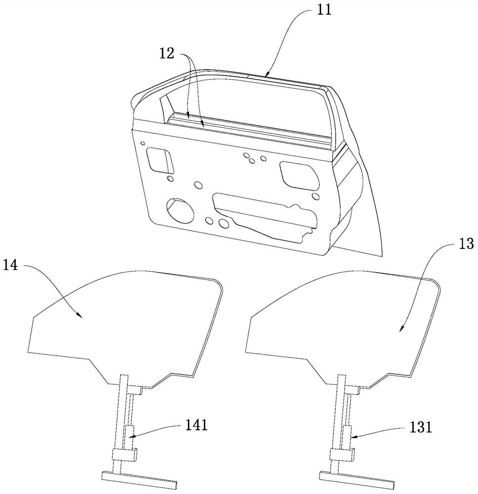 Automobile anti-theft device based on double-layer anti-theft window