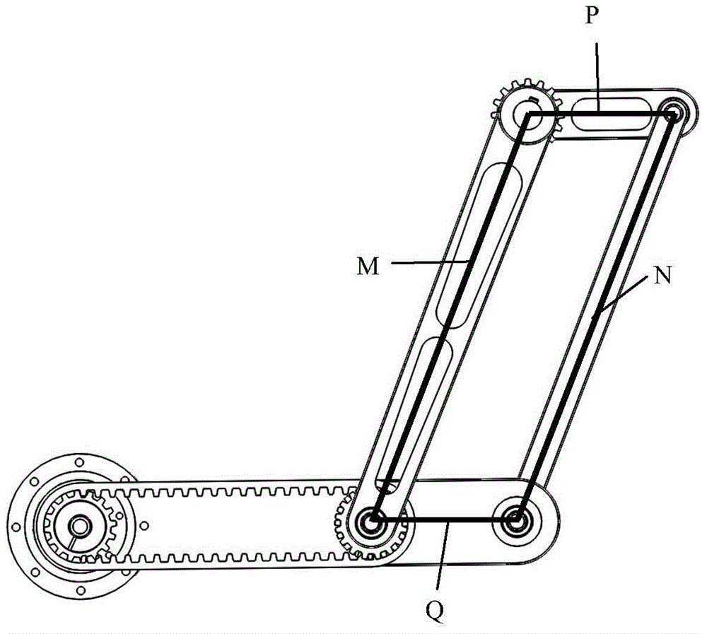 Four-DOF (degree of freedom) parallel sorting robot