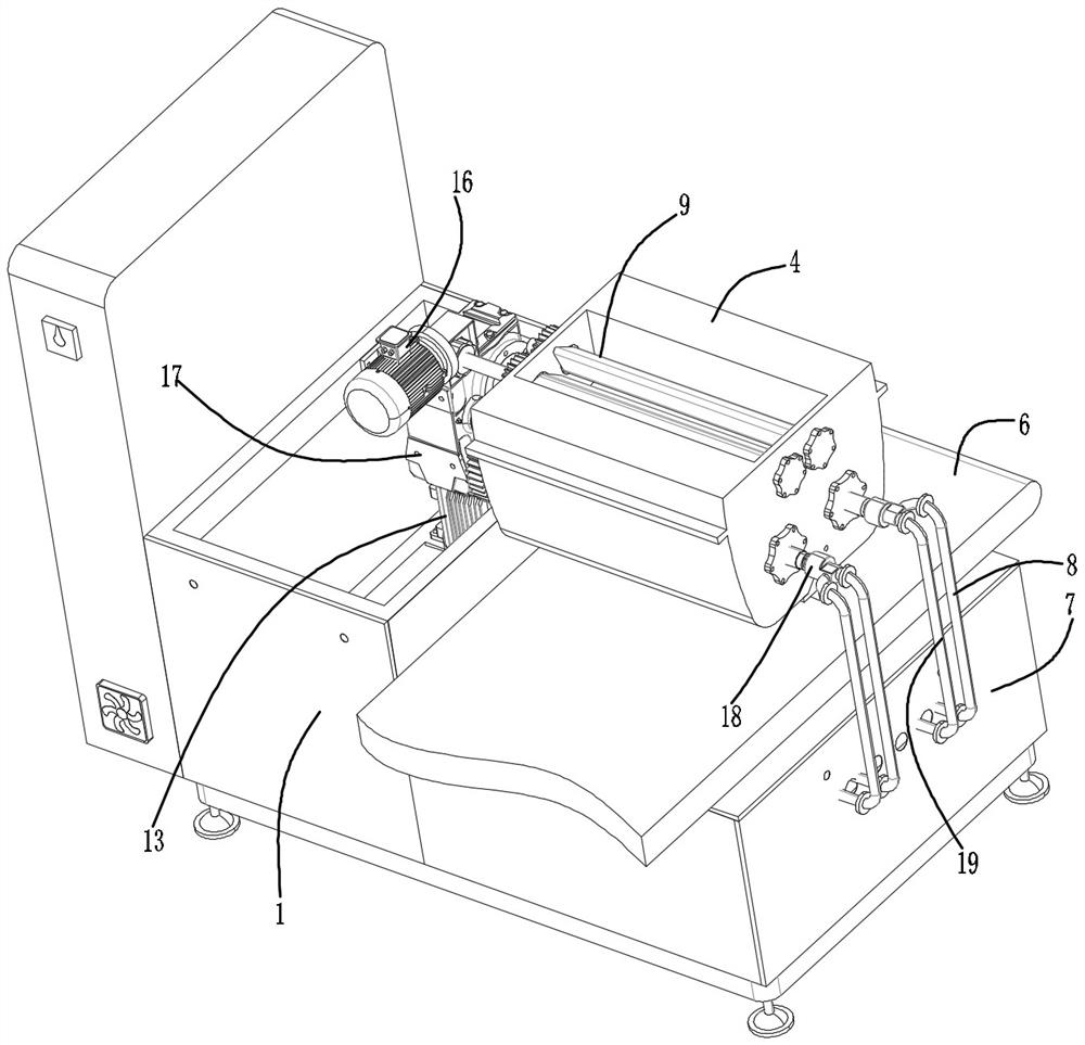 Viscous material extruder and application thereof