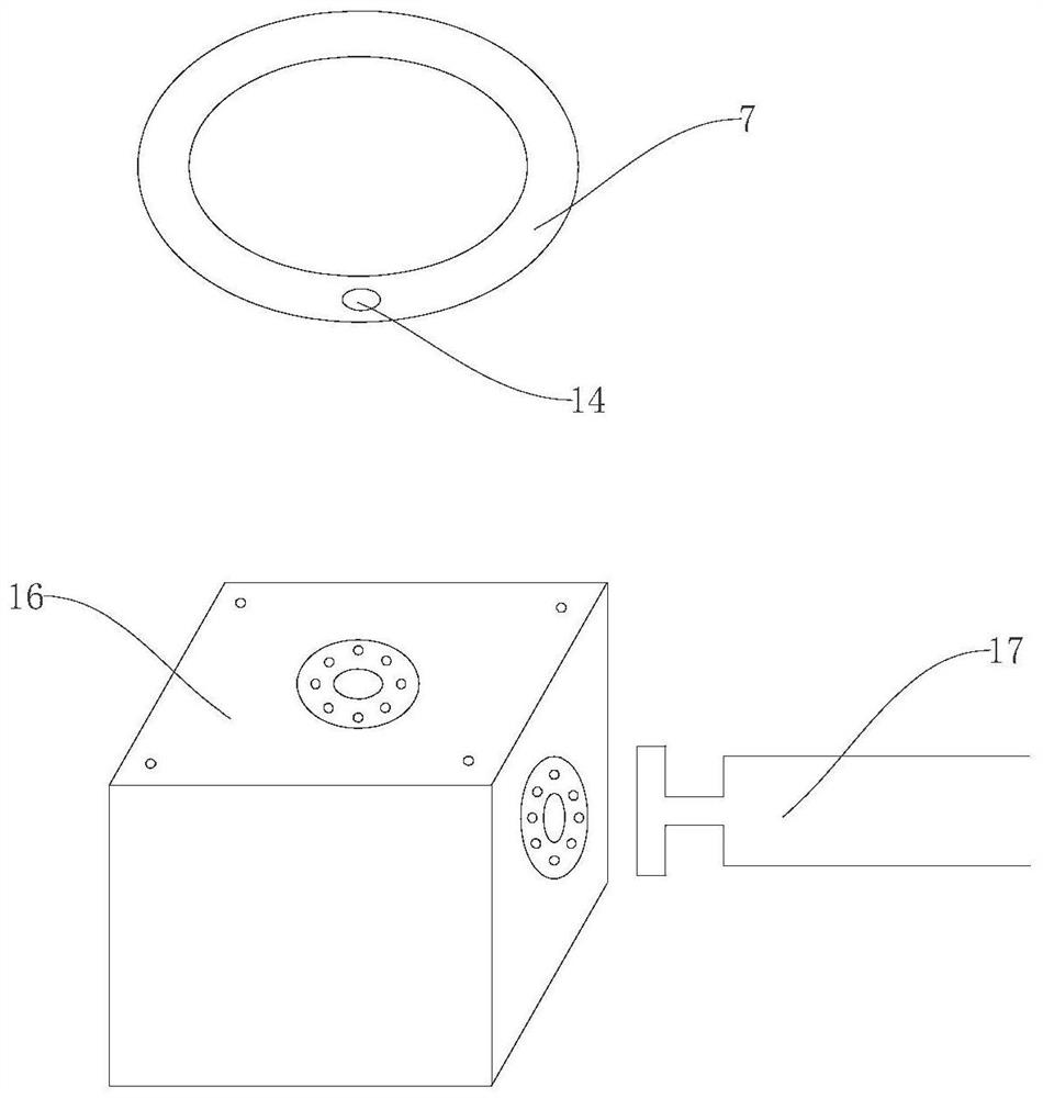 Automatic marking device for cylindrical neodymium iron boron magnetic steel