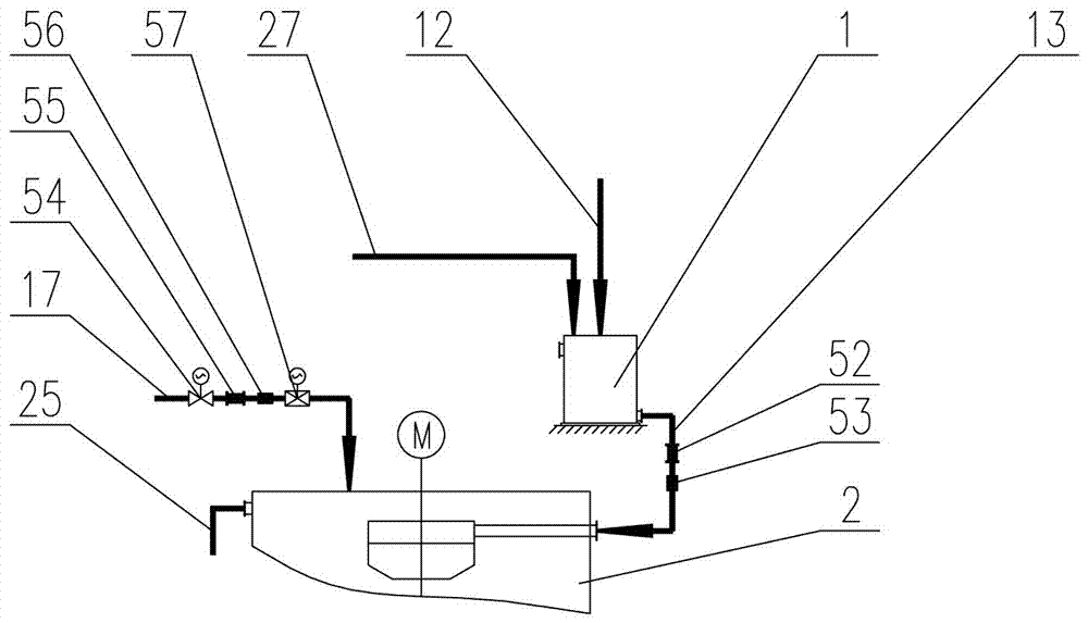 Continuous preparation system and preparation process of full-size tailings cemented filling slurry