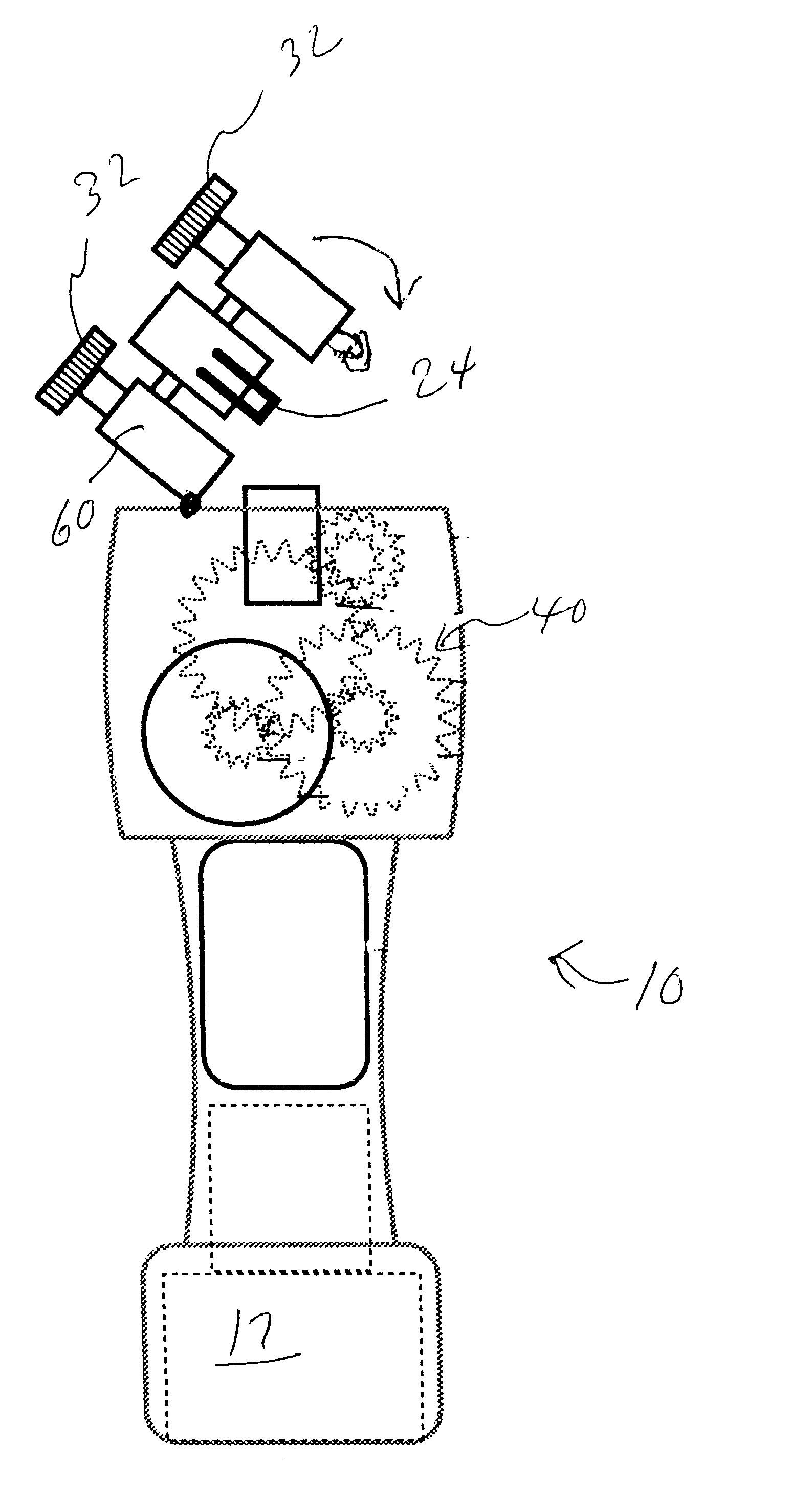 Fish tape feed mechanism