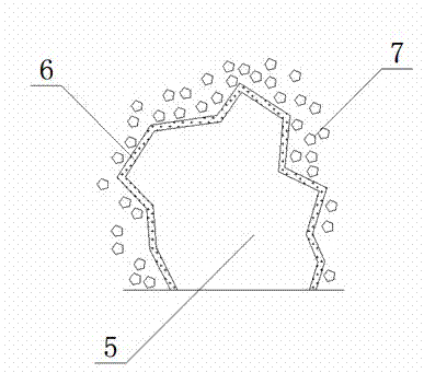 Abrasion-resistant abrasive paper provided with porous structure