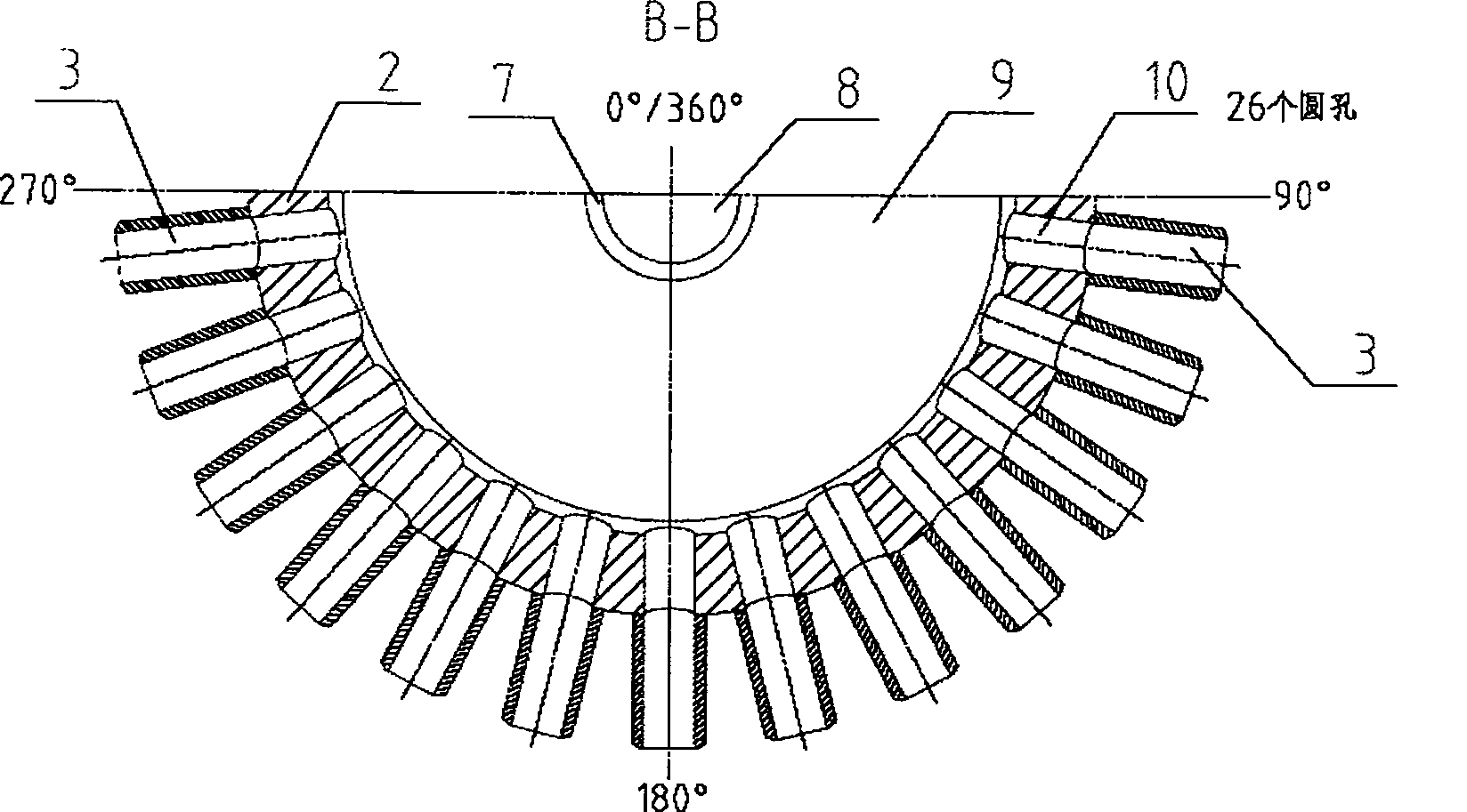 Technique for producing spherical distributor