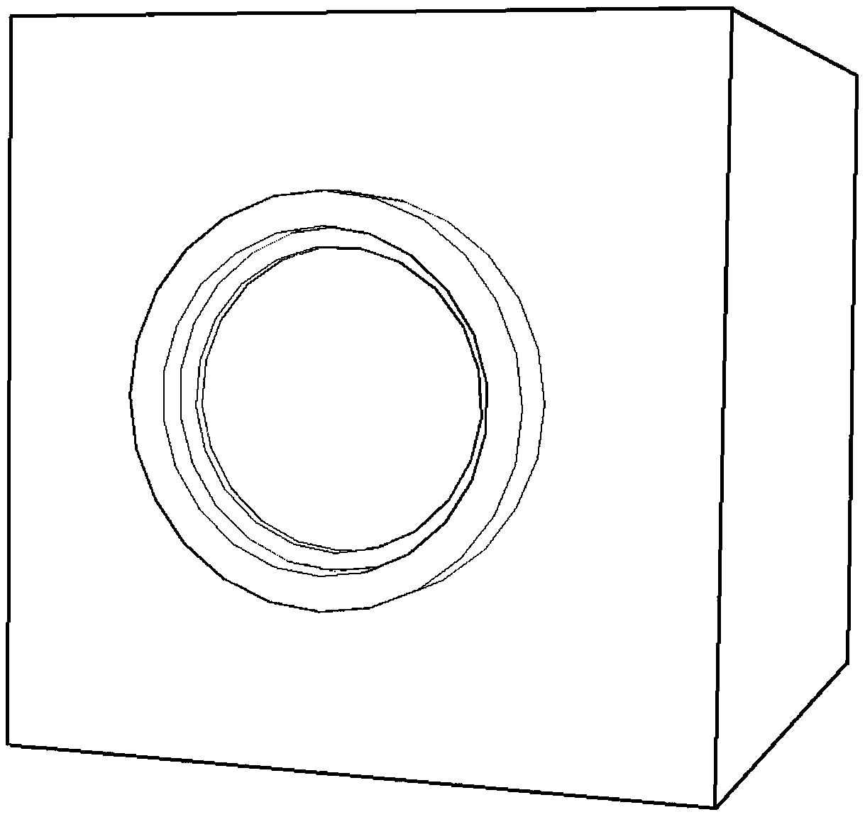 Tool and method for clamping guide pipes by using hydraulic rubber bags