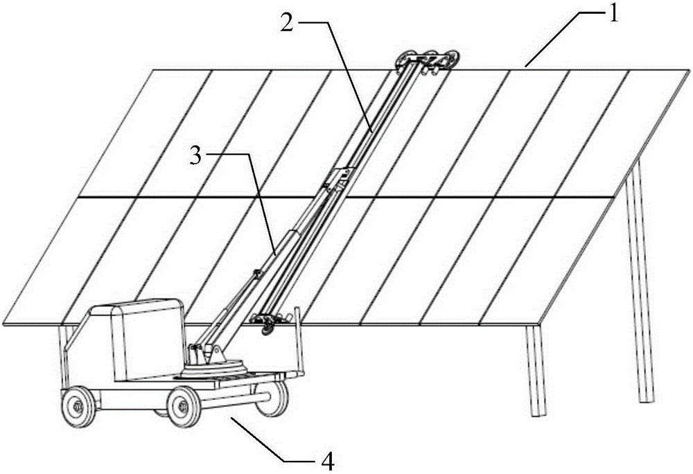 Self-walking self-adaptive plane cleaning device