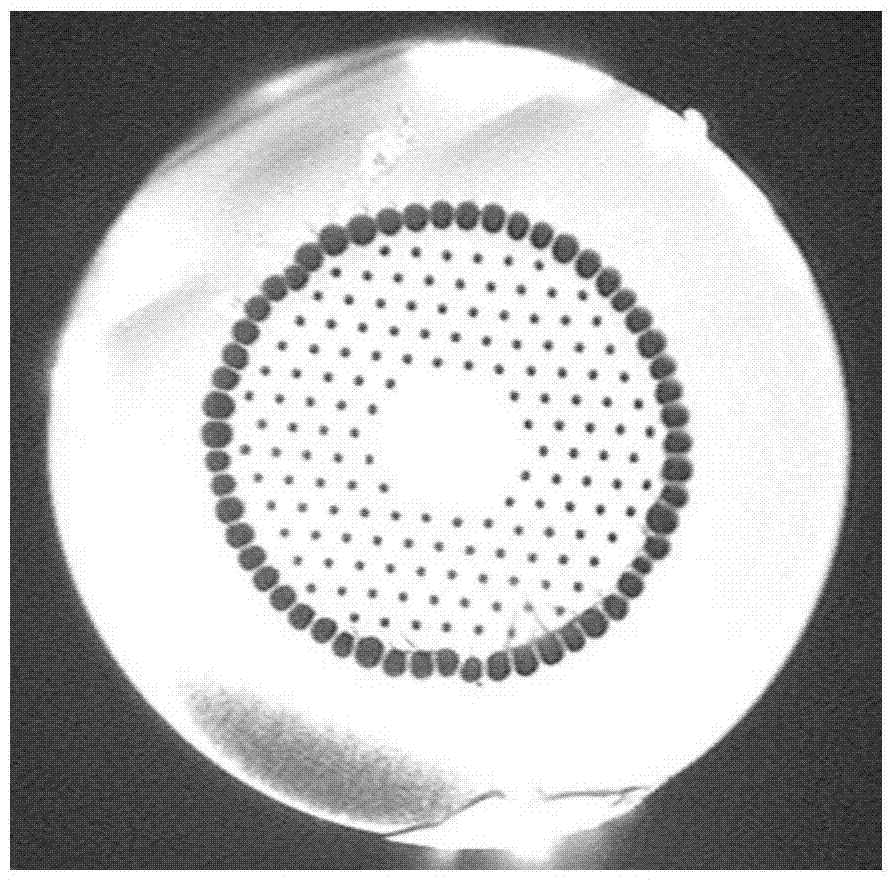 Method for preparing rare earth doped silica glass microstructure optical fiber by laser melting technology