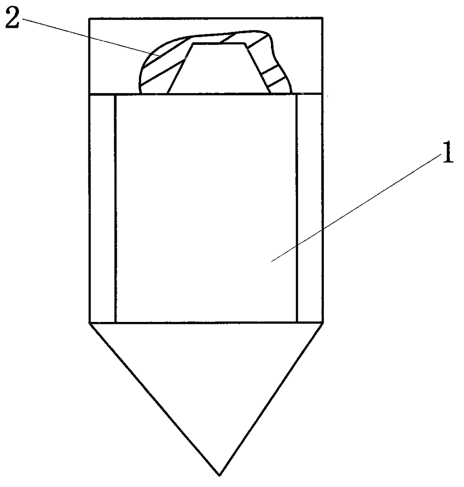 Medical planted osteochondral prosthesis system