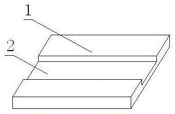 Special-purpose heating table for concentrating photovoltaic photoelectric conversion receiver