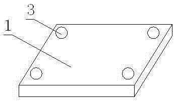 Special-purpose heating table for concentrating photovoltaic photoelectric conversion receiver