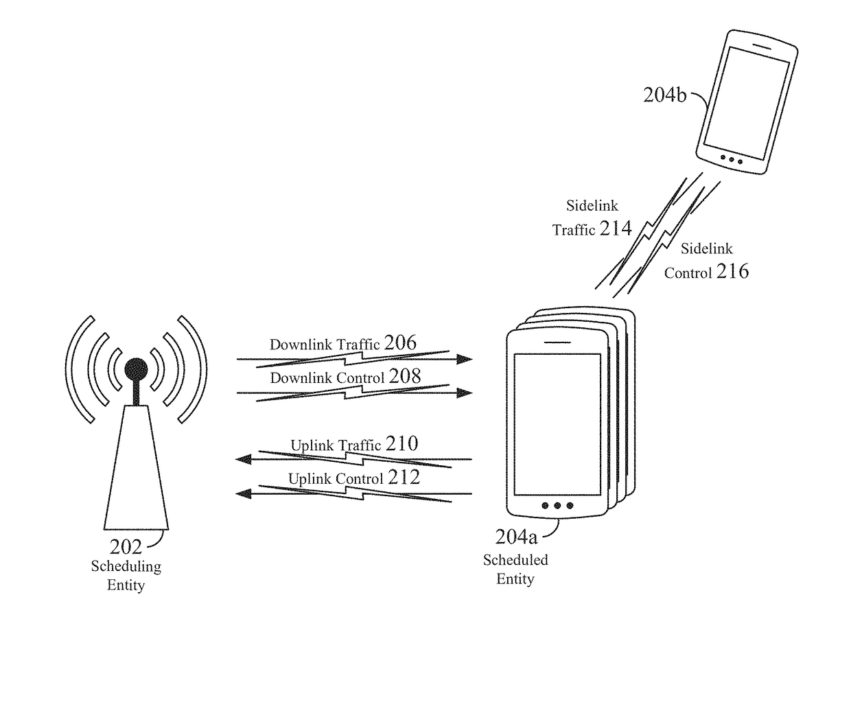 Timing offset compensation for inter-link interference cancellation