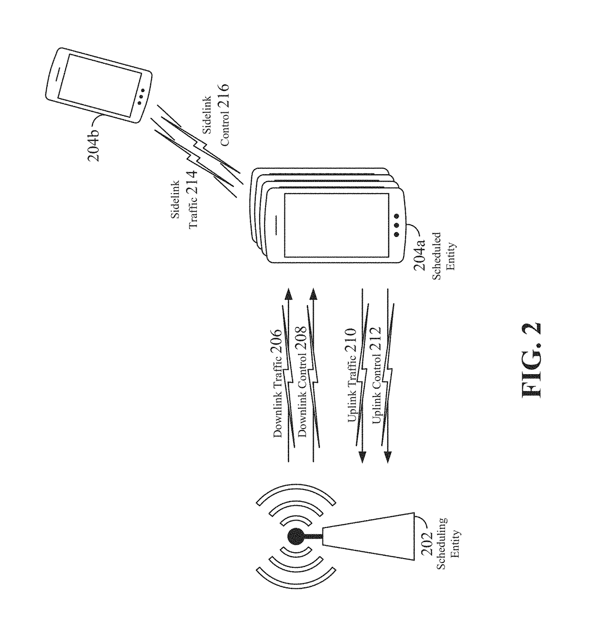 Timing offset compensation for inter-link interference cancellation